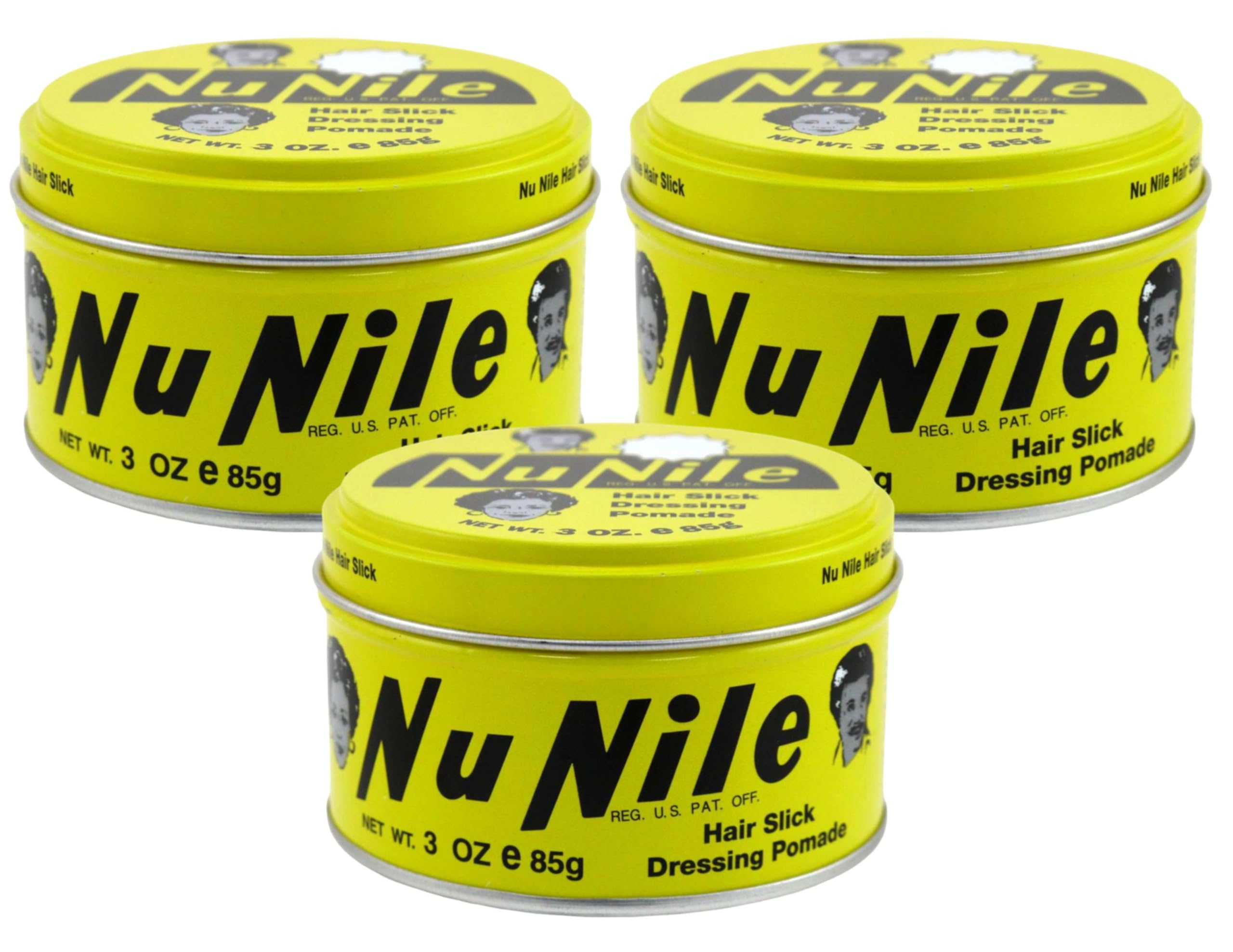 Amazon.com: Murrays Nu Nile Hair Slick Dressing Pomade 3oz Jar (3